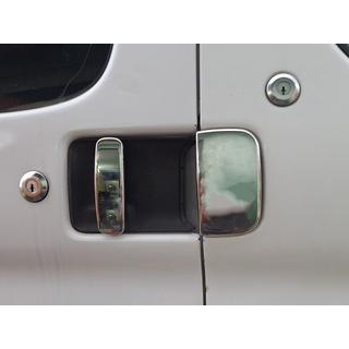 RVS deurgreep covers Peugeot Partner 1996–2008 foto 4