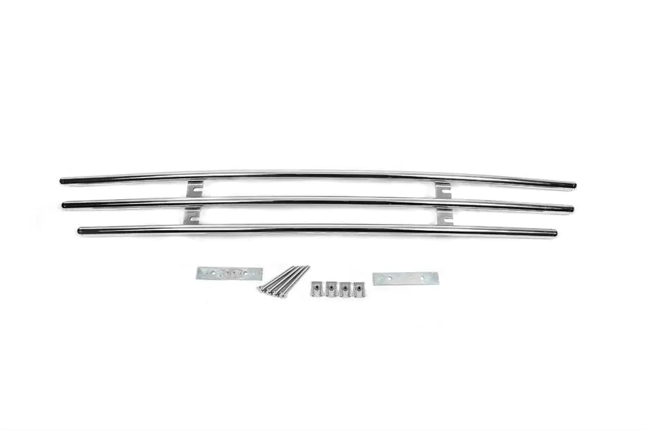 Peugeot Partner Tepee 2008–2018 Eendelige grille (RVS) Foto 2