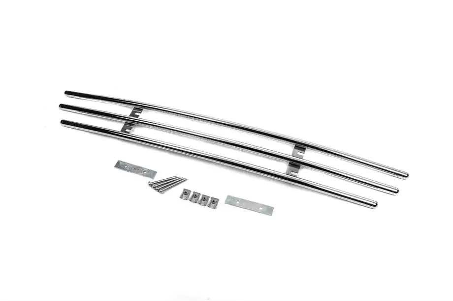 Peugeot Partner Tepee 2008–2018 Eendelige grille (RVS) Foto 3