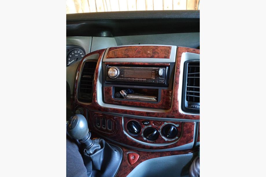 Renault Trafic 2001–2015 Dashboard sierlijsten Zwart Foto 8