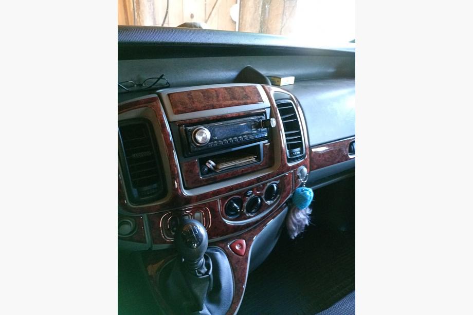 Renault Trafic 2001–2015 Dashboard sierlijsten Zwart Foto 12