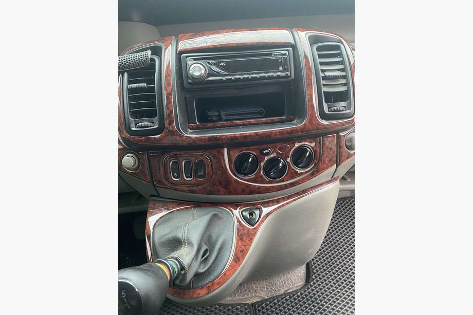 Renault Trafic 2001–2015 Dashboard sierlijsten Zwart Foto 3