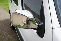 Renault Kangoo 1998–2008 Chromen spiegelkappen (2004-2008, 2 stuks) foto 1