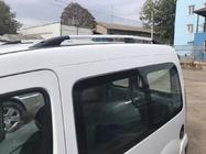 Renault Kangoo 1998–2008 Chromen dakrails Standaard basis, kunststof voeten foto 8
