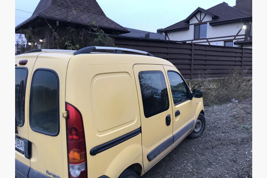 Renault Kangoo 1998–2008 Chromen dakrails Foto 7