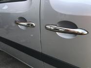 Renault Kangoo 2008–2020 RVS deurgreepkappen 3 stuks, Carmos - Turks roestvrij staal foto 2