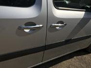 Renault Kangoo 2008–2020 RVS deurgreepkappen 3 stuks, Carmos - Turks roestvrij staal foto 4
