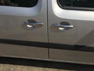 Renault Kangoo 2008–2020 RVS deurgreepkappen 3 stuks, Carmos - Turks roestvrij staal foto 6