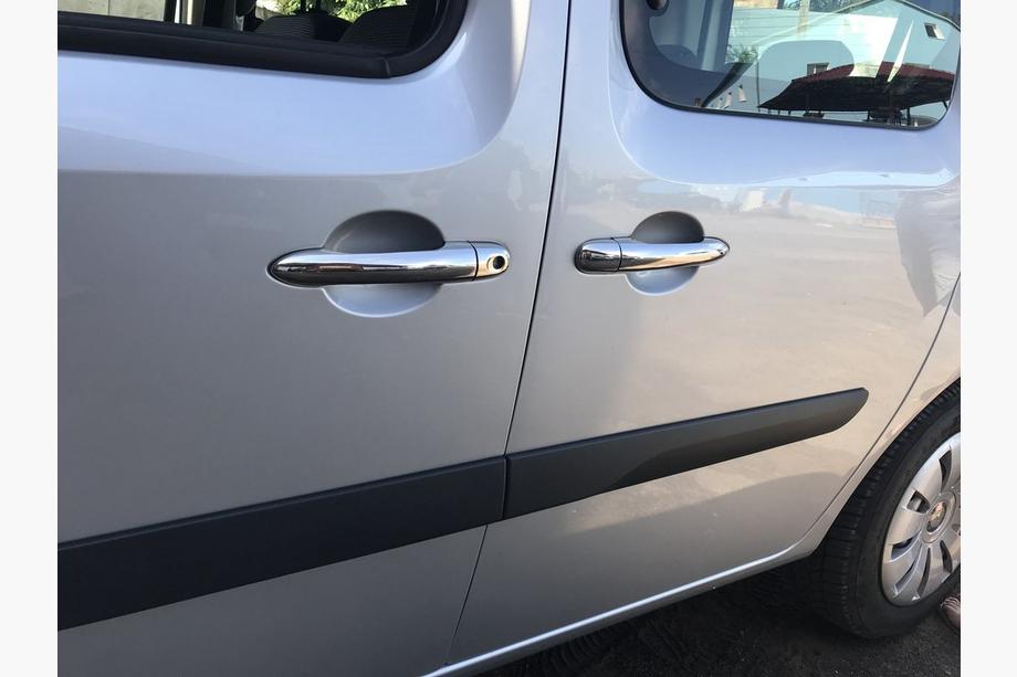 Renault Kangoo 2008–2020 RVS deurgreepkappen 3 stuks, OmsaLine - Italiaans roestvrij staal Foto 3