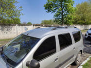 Renault Logan MCV 2005–2013 Zwarte dakrails foto 1