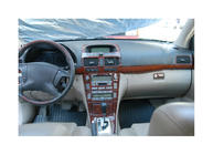Toyota Avensis 2003–2009 Dashboard sierlijsten Small Aluminium foto 3