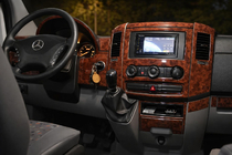 Volkswagen Crafter 2006–2016 Dashboard sierlijsten (set van 50 stuks) Aluminium foto 2