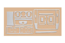 Volkswagen Passat B5 1997–2005 Dashboardpanelen 2004-2005 Aluminium foto 4