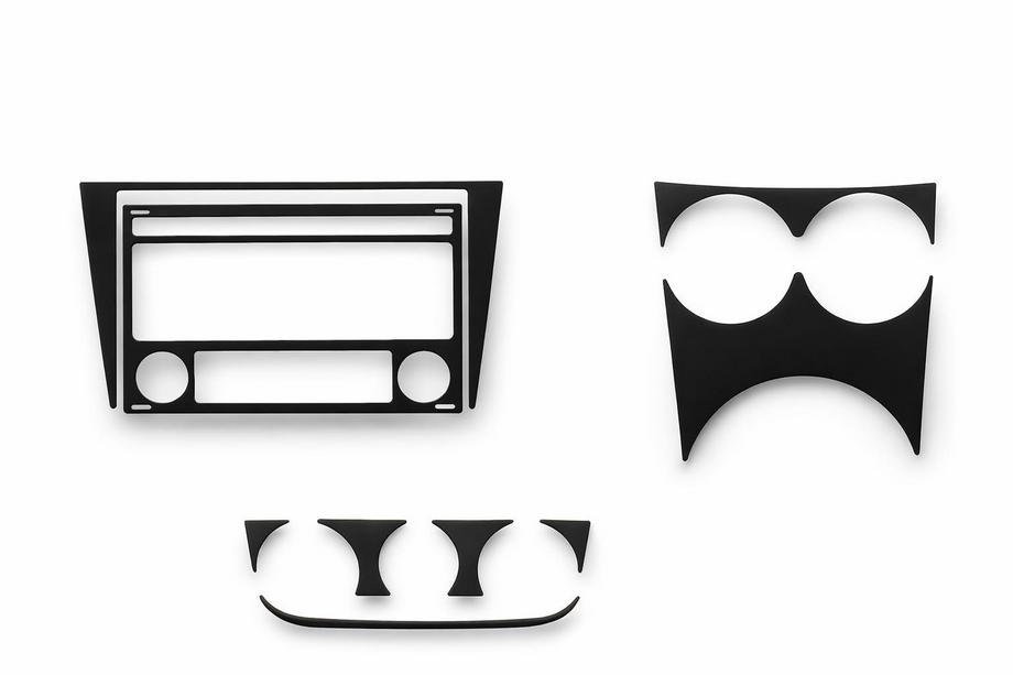 Volkswagen Fox 2003–2021 Dashboard sierlijsten Carbonlook Image