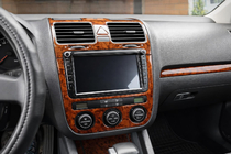 Volkswagen Jetta 2006–2011 Dashboard sierlijsten Pianozwart foto 1