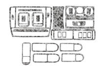 Volkswagen Passat B5 1997–2005 Dashboardpanelen 96-04 Aluminium foto 2