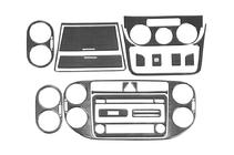 Volkswagen Golf Plus 2004–2014 Dashboard sierlijsten Carbonlook foto 5