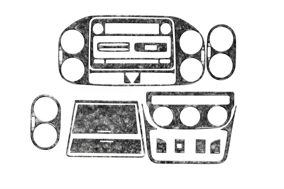 Volkswagen Golf Plus 2004–2014 Dashboard sierlijsten Foto 3