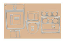Volkswagen Touran 2003–2010 Dashboard sierlijsten Houtlook foto 4