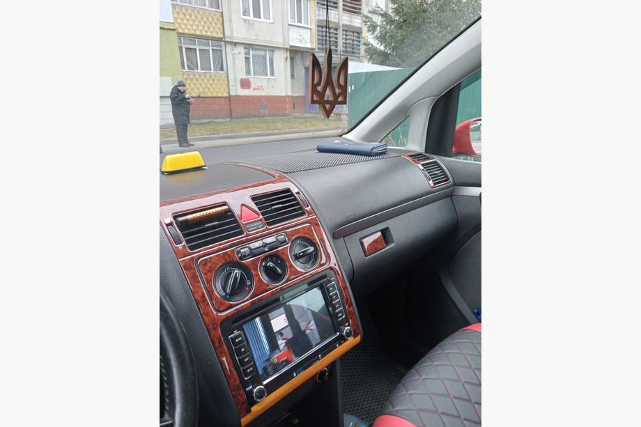 Volkswagen Touran 2003–2010 Dashboard sierlijsten Titanium Foto 8