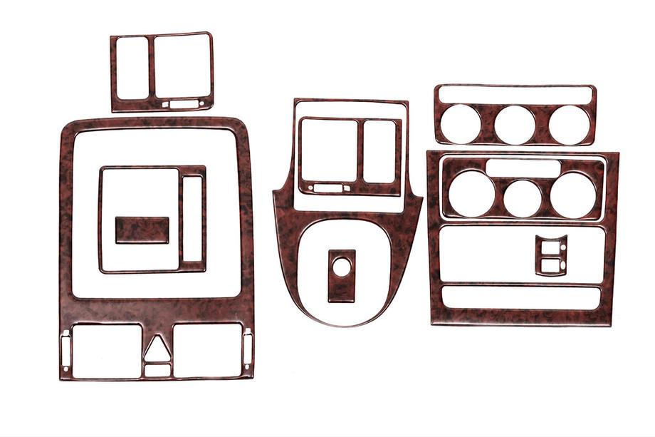 Volkswagen Touran 2003–2010 Dashboard sierlijsten Houtlook Image