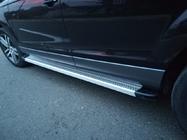 Audi Q7 2005–2015 Zijtreden Maya V2 (set van 2, aluminium) foto 1