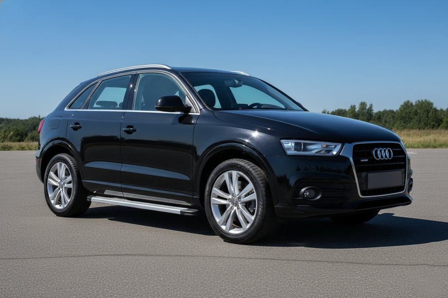 Audi Q3 2011–2019 Zijtreden Maya V2 (set van 2, aluminium) Image