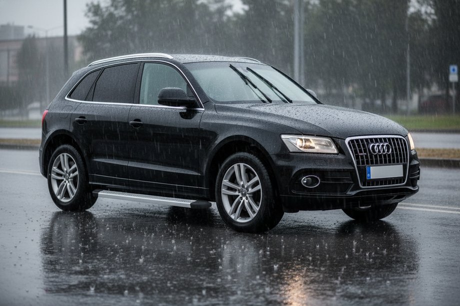 Audi Q5 2008–2017 Zijtreden Maya V2 (set van 2, aluminium) Image