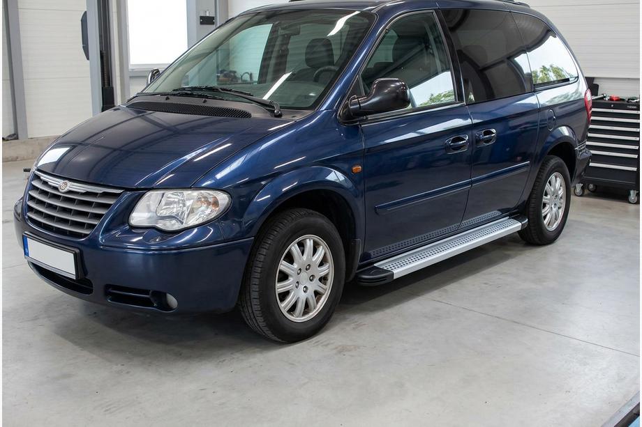 Chrysler Voyager 2001–2007 Zijtreden Maya V2 (set van 2, aluminium) Image