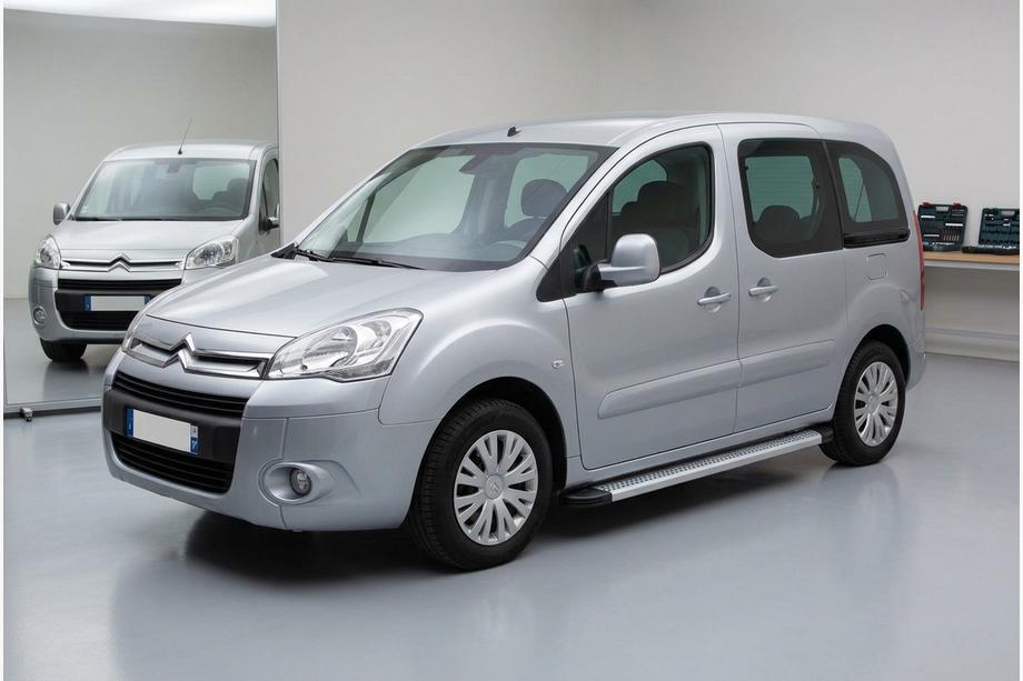 Citroen Berlingo 2008–2018 Zijtreden Maya V2 (set van 2, aluminium) Image