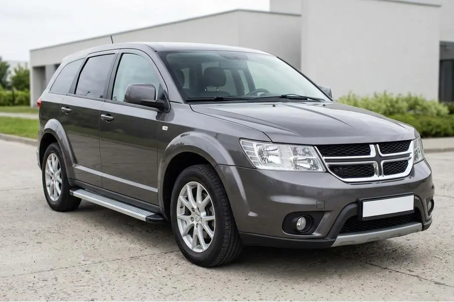 Dodge Journey 2008–2020 Zijtreden Maya V2 (set van 2, aluminium) Foto 1