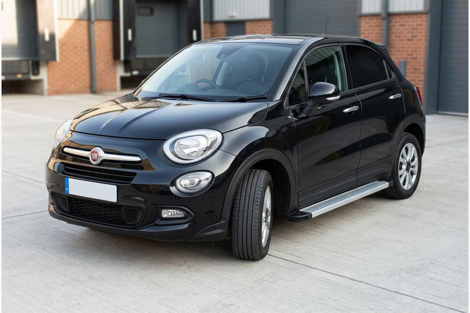 Fiat 500X 2014–2024 Zijtreden Maya V2 (set van 2, aluminium) Image