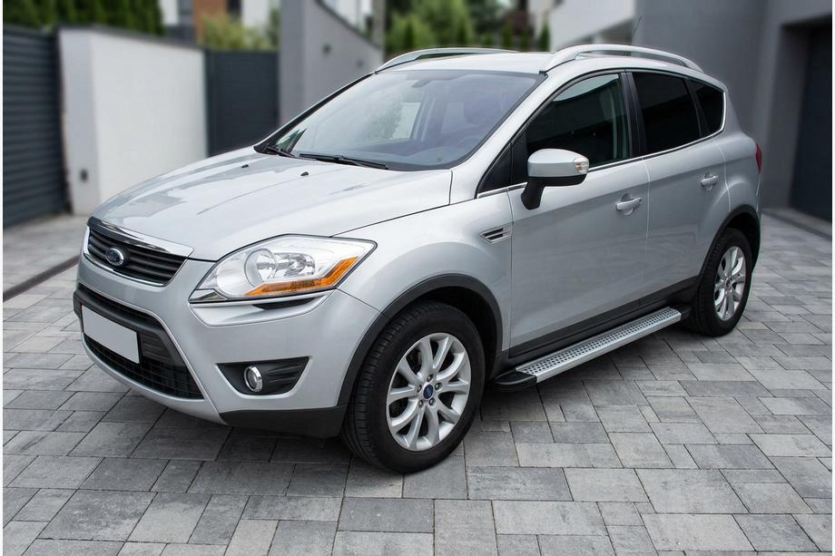 Ford Kuga 2008–2013 Zijtreden Maya V2 (set van 2, aluminium) Image