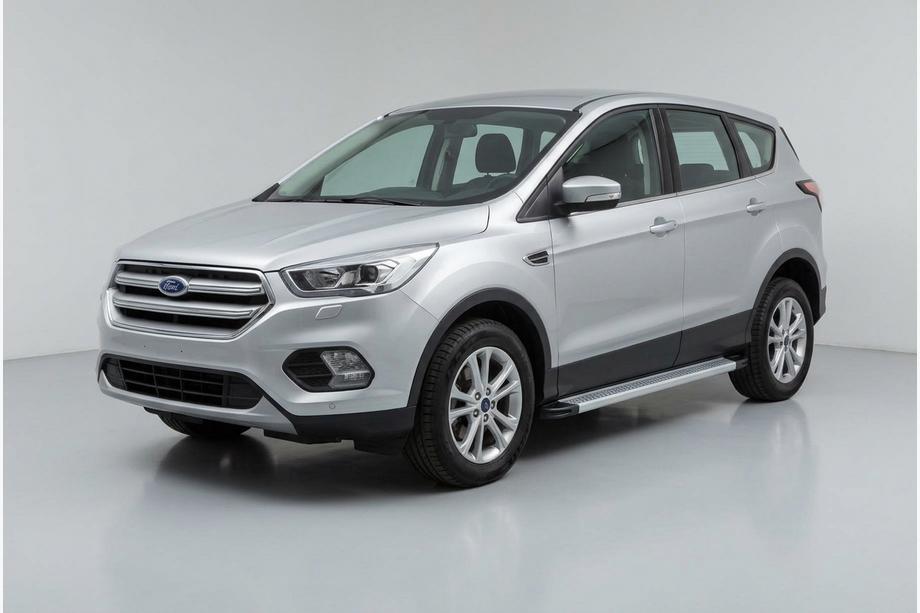Ford Kuga/Escape 2013–2019 Maya V2 zijtreden (2 st., aluminium) Met zwarte deurlijsten Image