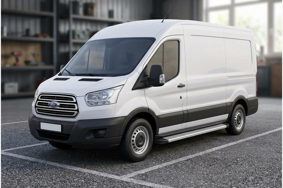 Ford Transit 2014– Zijtreden Maya V2 (set van 2, aluminium) Image