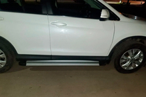 Honda CRV 2012–2016 Zijtreden Maya V2 (set van 2, aluminium) foto 9