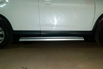Honda CRV 2012–2016 Zijtreden Maya V2 (set van 2, aluminium) foto 4