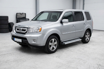 Honda Pilot 2008–2015 Zijtreden Maya V2 (set van 2, aluminium) foto 1
