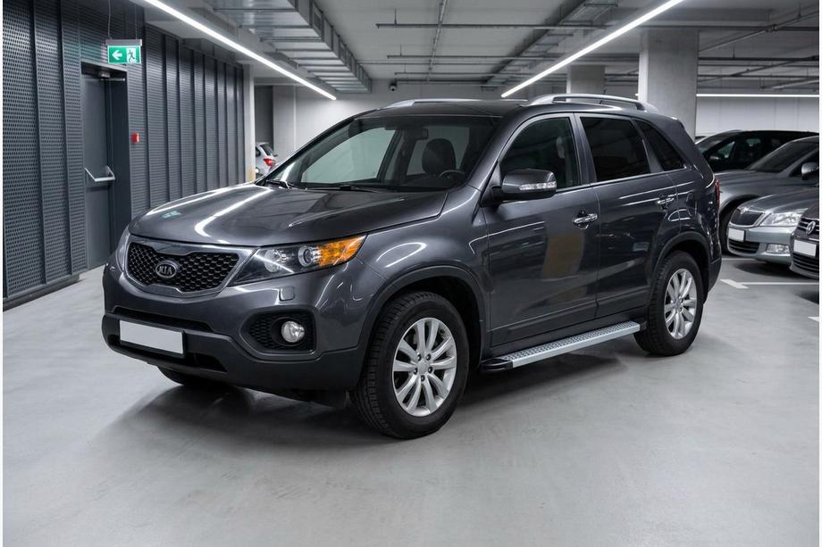 Kia Sorento II XM 2009–2014 Zijtreden Maya V2 (set van 2, aluminium) 2013-2016 Image