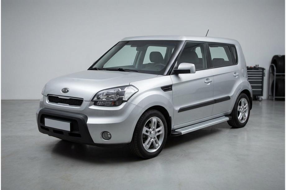 Kia Soul I 2008–2013 Zijtreden Maya V2 (set van 2, aluminium) Image
