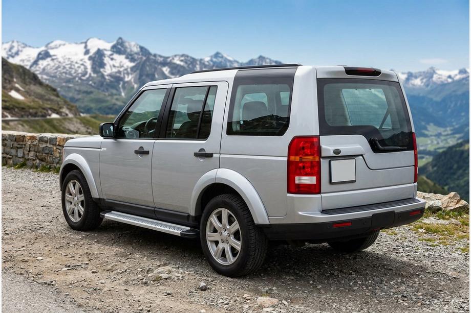 Land Rover Discovery III 2004–2009 Zijtreden Maya V2 (set van 2, aluminium) Image