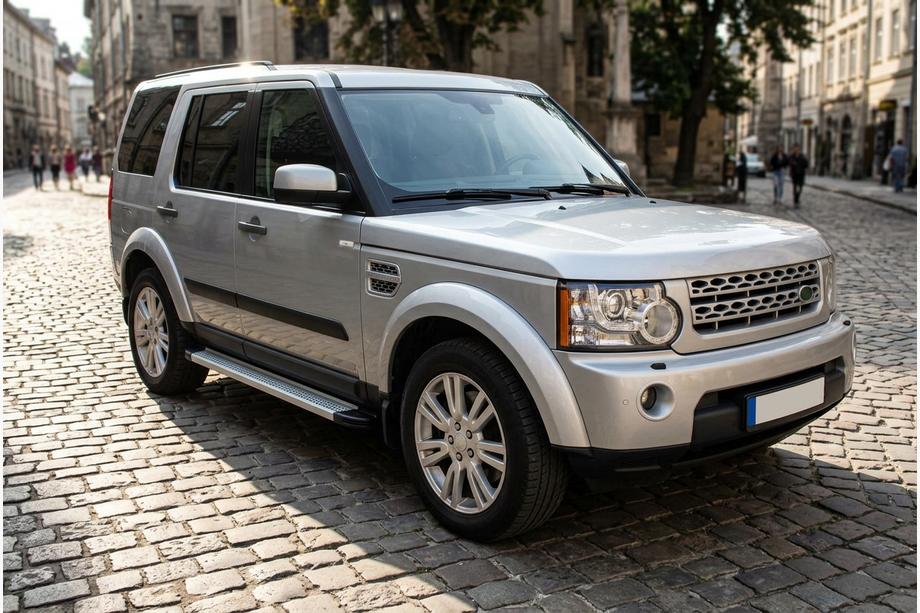 Land Rover Discovery IV 2009–2017 Zijtreden Maya V2 (set van 2, aluminium) Image