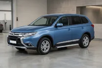Mitsubishi Outlander 2012–2021 Zijtreden Maya V2 (set van 2, aluminium) foto 1