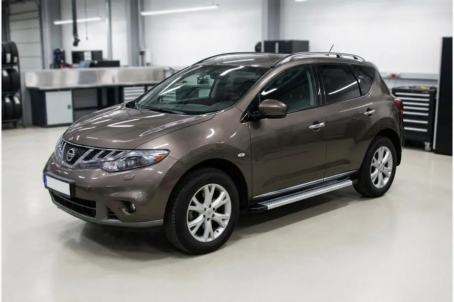 Nissan Murano 2008–2014 Zijtreden Maya V2 (set van 2, aluminium) Image