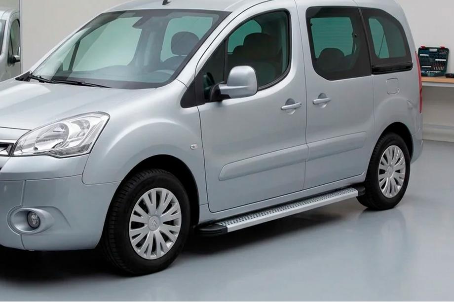 Peugeot Partner Tepee 2008–2018 Zijtreden Maya V2 (set van 2, aluminium) Image