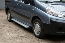 Peugeot Expert 2007–2016 Zijtreden Maya V2 (set van 2, aluminium) foto 1