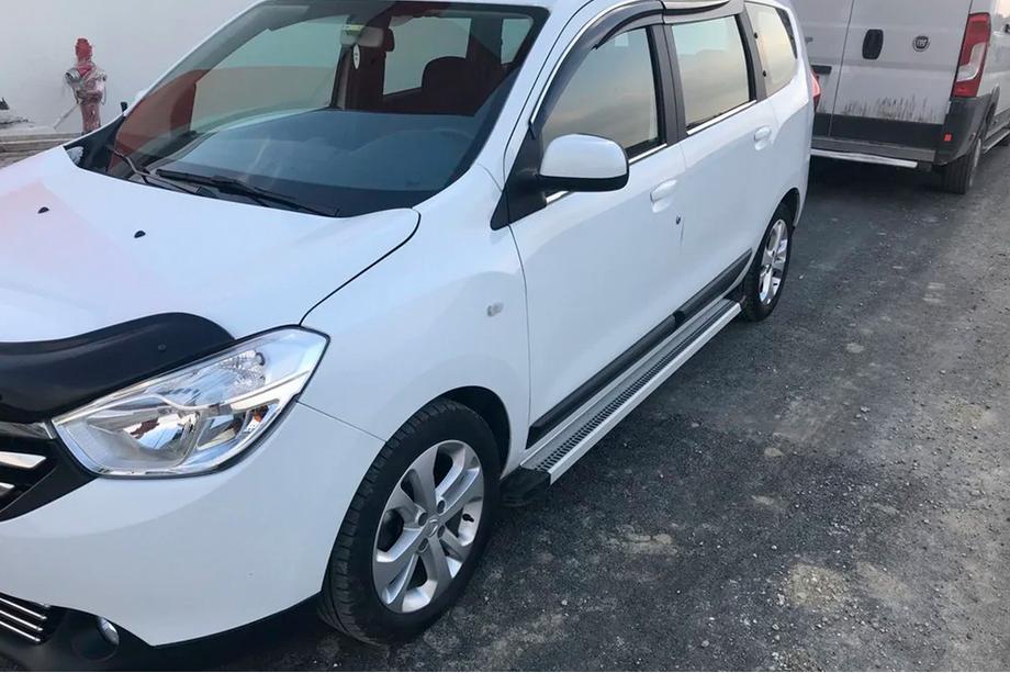 Renault Lodgy 2013–2022 Zijtreden Maya V2 (set van 2, aluminium) Image