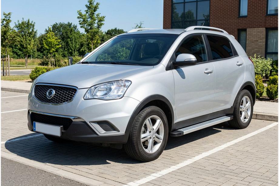 SsangYong Korando 2010–2019 Zijtreden Maya V2 (set van 2, aluminium) Image