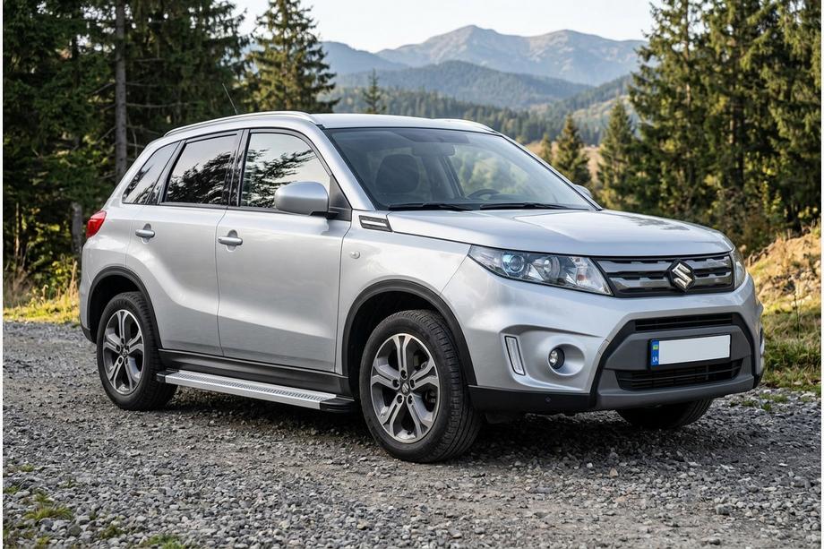 Suzuki Vitara 2015– Zijtreden Maya V2 (set van 2, aluminium) Image