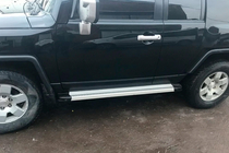 Toyota FJ Cruiser 2006–2022 Zijtreden Maya V2 (set van 2, aluminium) foto 5